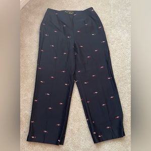 Mirasol Capri Pant with Cute Little Fish Print - Size: Small